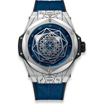 Hublot Big Bang Sang Bleu Azul Titânio 45mm 415.NX.7179.VR.MXM18