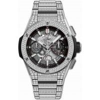 Pulseira Integral Hublot Big Bang Titânio Pavé Diamantes 42mm 451.NX.1170.NX.3704