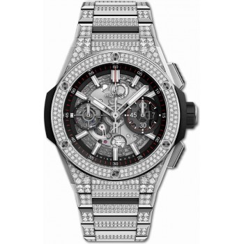 Pulseira Integral Hublot Big Bang Titânio Pavé Diamantes 42mm 451.NX.1170.NX.3704