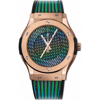 Hublot Classic Fusion Cruz Diez King Gold 45mm 511.OX.8900.VR.CZD19