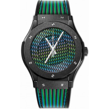 Hublot Classic Fusion Cruz Diez Cerâmica 45mm 511.CX.8900.VR.CZD19