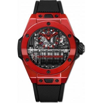 Hublot Big Bang MP-11 reserva de energia 14 dias cerâmica vermelha 911.CF.0113.RX