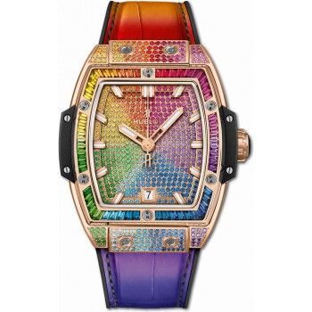 Hublot Spirit of Big Bang King Gold Rainbow 665.OX.9910.LR.0999