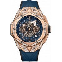 Hublot Big Bang Unico Sang Bleu II King Gold Blue Pavé 418.OX.5108.RX.1604.MXM20