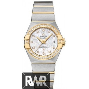 Réplica Omega Constelação Co-Axial 31mm 123.25.27.20.55.007