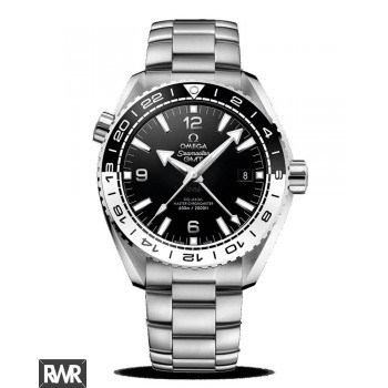 Réplica OMEGA Seamaster Planet Ocean 600 M Co-Axial Master CRONÔMETRO GMT 43.5mm 215.30.44.22.01.001