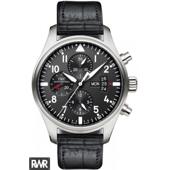 Réplica relogio IWC Pilot's Chronograph Hohomens IW377701