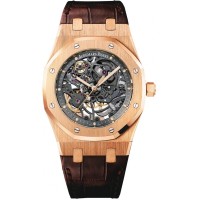 Réplica Relógio Audemars Piguet Royal Oak ouro rosa aberto 15305OR.OO.D088CR.01