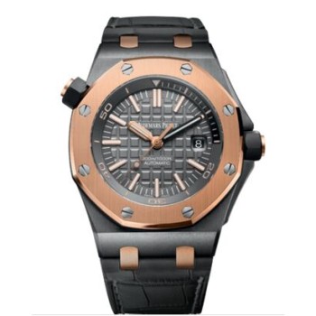 Réplica Relógio Audemars Piguet Royal Oak Offshore Selfwinding Diver Qe II Cup 2014 15709TR.OO.A005CR.01