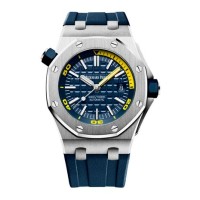 Réplica Relógio Réplica de relógio Audemars Piguet Royal Oak Offshore Diver em aço inoxidável