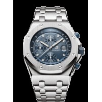 Réplica Relógio Calendário perpétuo offshore Audemars Piguet Royal Oak 25721ST.OO.1000ST.01