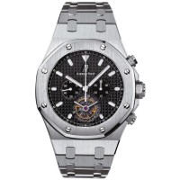 Réplica Relógio Relógio cronógrafo Audemars Piguet Royal Oak Tourbillon 25977ST.OO.1205ST.02