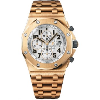 Réplica Relógio Relógio masculino Audemars Piguet Royal Oak Offshore cronógrafo 42 mm 26170OR.OO.1000OR.01