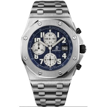 Réplica Relógio Relógio masculino Audemars Piguet Royal Oak Offshore cronógrafo 42 mm 26170ST.OO.1000ST.09