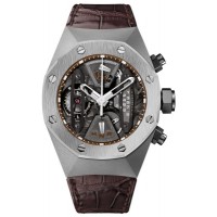 Réplica Relógio Audemars Piguet Royal Oak Concept Tourbillon Cronógrafo 26223TI.OO.D099CR.01 Titânio