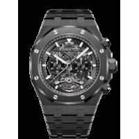 Réplica Relógio Audemars Piguet Royal Oak Tourbillon Cronógrafo aberto 26343CE.OO.1247CE.01