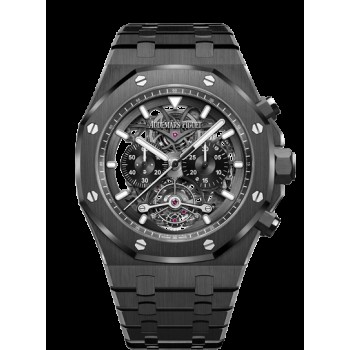 Réplica Relógio Audemars Piguet Royal Oak Tourbillon Cronógrafo aberto 26343CE.OO.1247CE.01