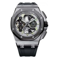 Réplica Relógio Audemars Piguet Royal Oak Offshore Turbilhão Cronógrafo 26387IO.OO.D002CA.01