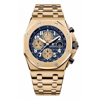 Réplica Relógio Relógio Audemars Piguet Royal Oak Offshore Cronógrafo Ouro