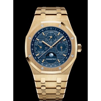 Réplica Relógio Relógio Audemars Piguet Royal Oak CALENDÁRIO PERPÉTUO 26574BA.OO.1220BA.01