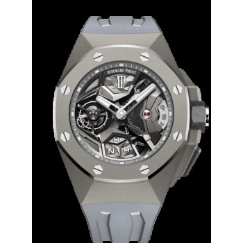 Réplica Relógio Audemars Piguet Royal Oak Concept FLYING TOURBILLON GMT 26589TI.GG.D006CA.01