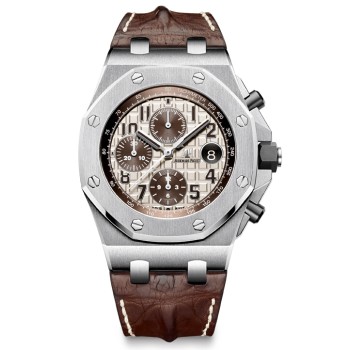 Réplica Relógio Audemars Piguet Royal Oak Offshore Safari Cronógrafo 26470ST.00.A801CR.01