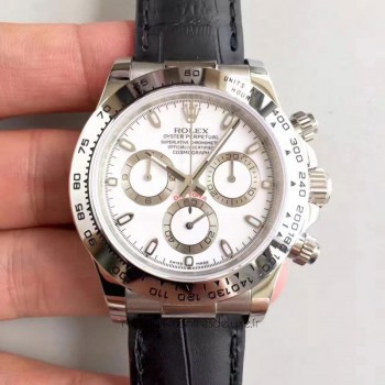 Réplica Rolex Daytona Cosmograph 116509 Aco Inoxidável Marcas Brancas