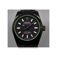 Réplica Rolex Milgauss 116400GV Bamford PVD Marcador Preto