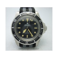 Réplica Rolex Submariner T Military 5517 Aco Inoxidável Marcador Preto