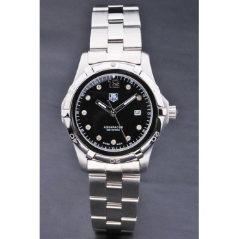 Réplica Tag Heuer Aquaracer Black Dial Ladies Watch 