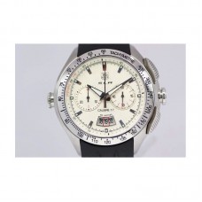 Réplica Tag Heuer Mercedes Benz SLR Calibre 17 Aço Inoxidável Branco Dial Calibre 17 